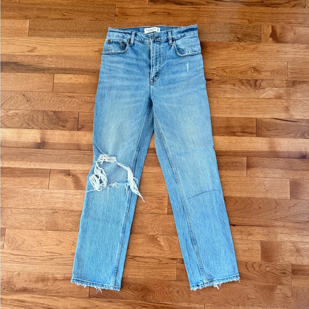 Abercrombie Mom Jeans, size 2 short